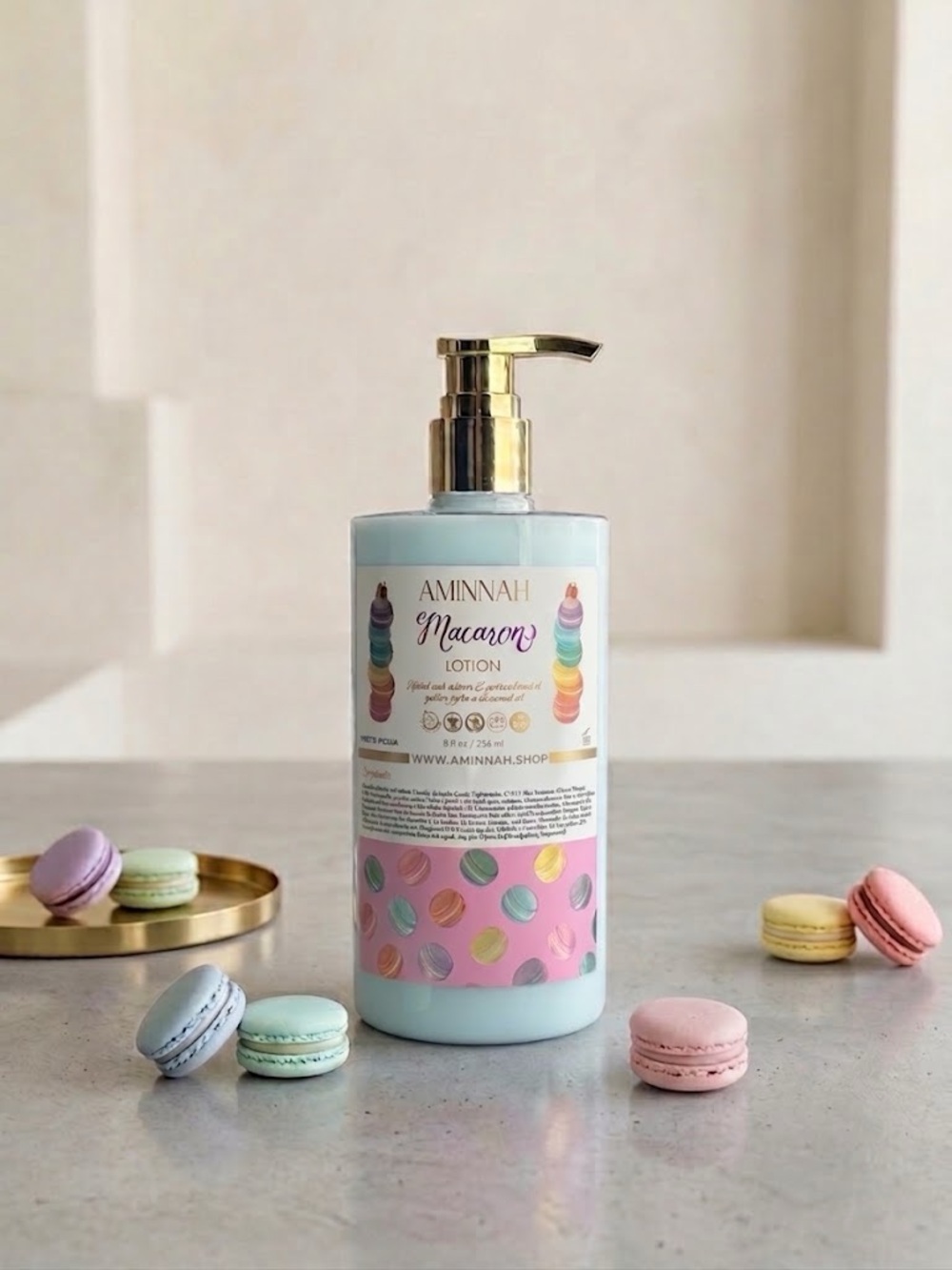 Aminnah Lotion - Macaron